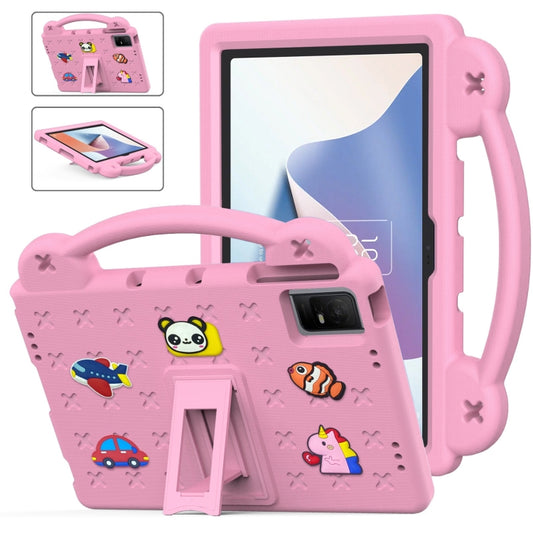 For TCL Nxt Pader 11 2023 Handle Kickstand Children EVA Shockproof Tablet Case(Pink) - Others by PMC Jewellery | Online Shopping South Africa | PMC Jewellery | Buy Now Pay Later Mobicred