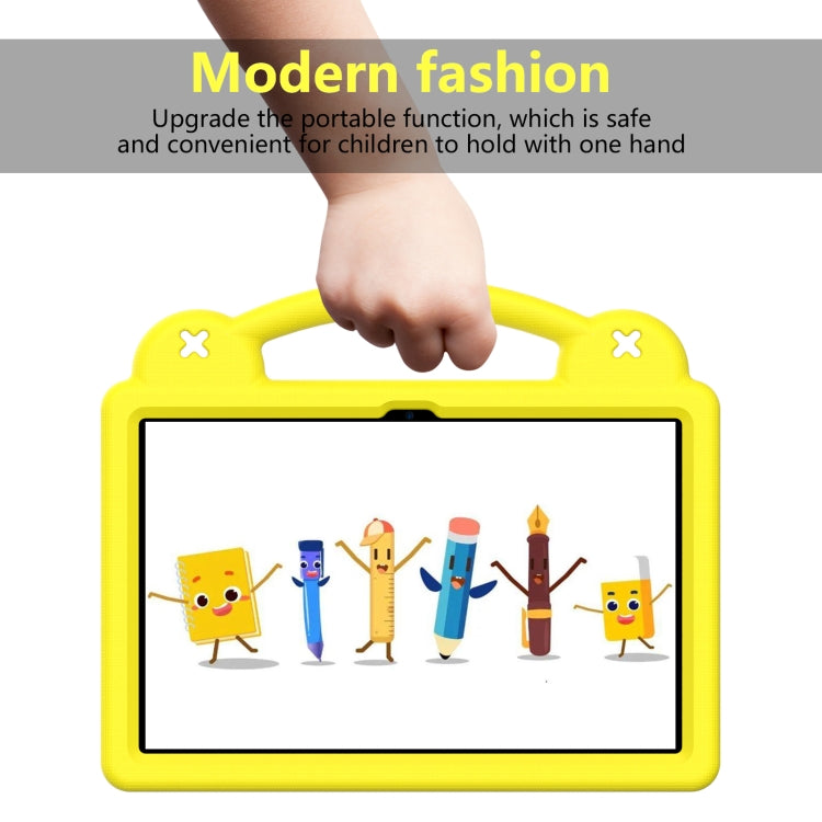 For TCL Tab 10 Gen2 10.36 2023 Handle Kickstand Children EVA Shockproof Tablet Case(Yellow) - Others by PMC TechLife | Online Shopping South Africa | PMC TechLife | Buy Now Pay Later Mobicred