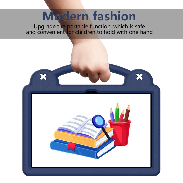 For TCL Tab 10 Gen2 10.36 2023 Handle Kickstand Children EVA Shockproof Tablet Case(Navy Blue) - Others by PMC TechLife | Online Shopping South Africa | PMC TechLife | Buy Now Pay Later Mobicred