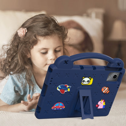For DOOGEE T30 Pro 11 2023 Handle Kickstand Children EVA Shockproof Tablet Case(Navy Blue) - Others by PMC Jewellery | Online Shopping South Africa | PMC Jewellery | Buy Now Pay Later Mobicred