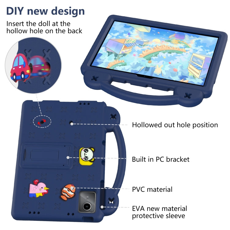 For Huawei MetePad 11 2023 / 2021 Handle Kickstand Children EVA Shockproof Tablet Case(Navy Blue) - Huawei by PMC TechLife | Online Shopping South Africa | PMC TechLife | Buy Now Pay Later Mobicred