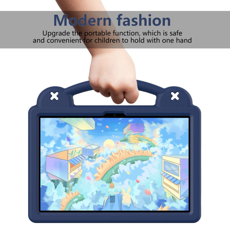 For Huawei MetePad 11 2023 / 2021 Handle Kickstand Children EVA Shockproof Tablet Case(Navy Blue) - Huawei by PMC TechLife | Online Shopping South Africa | PMC TechLife | Buy Now Pay Later Mobicred