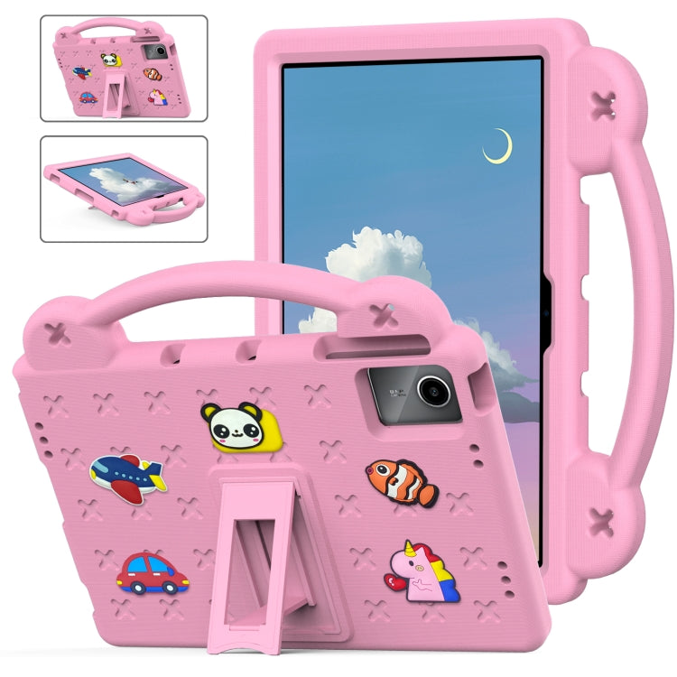 For Onn Tbspg 100110027 2023 Handle Kickstand Children EVA Shockproof Tablet Case(Pink) - Others by PMC TechLife | Online Shopping South Africa | PMC TechLife | Buy Now Pay Later Mobicred