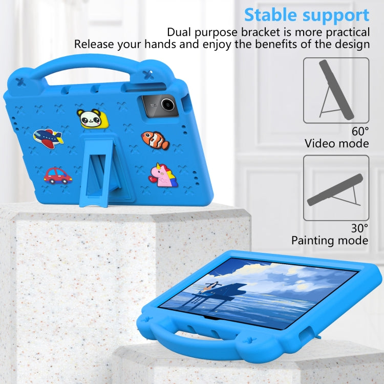 For Onn Tbspg 100110027 2023 Handle Kickstand Children EVA Shockproof Tablet Case(Sky Blue) - Others by PMC TechLife | Online Shopping South Africa | PMC TechLife | Buy Now Pay Later Mobicred