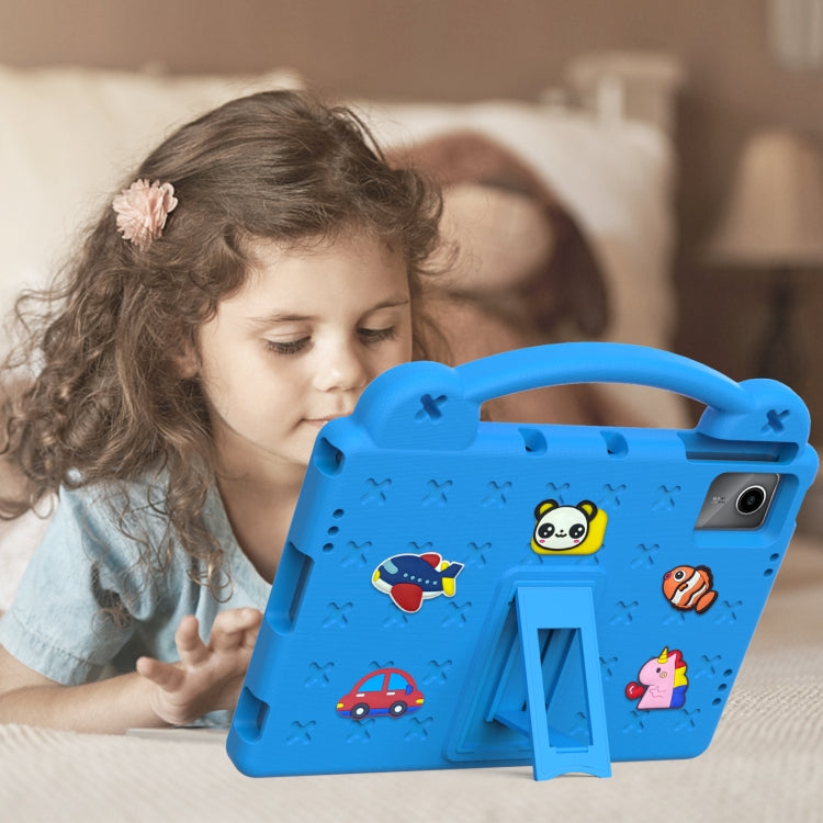 For Onn Tbspg 100110027 2023 Handle Kickstand Children EVA Shockproof Tablet Case(Sky Blue) - Others by PMC TechLife | Online Shopping South Africa | PMC TechLife | Buy Now Pay Later Mobicred