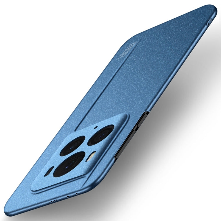 For Honor Magic6 Ultimate MOFI Fandun Series Frosted PC Ultra-thin All-inclusive Phone Case(Blue) - free shipping - PMC Jewellery - Order now!