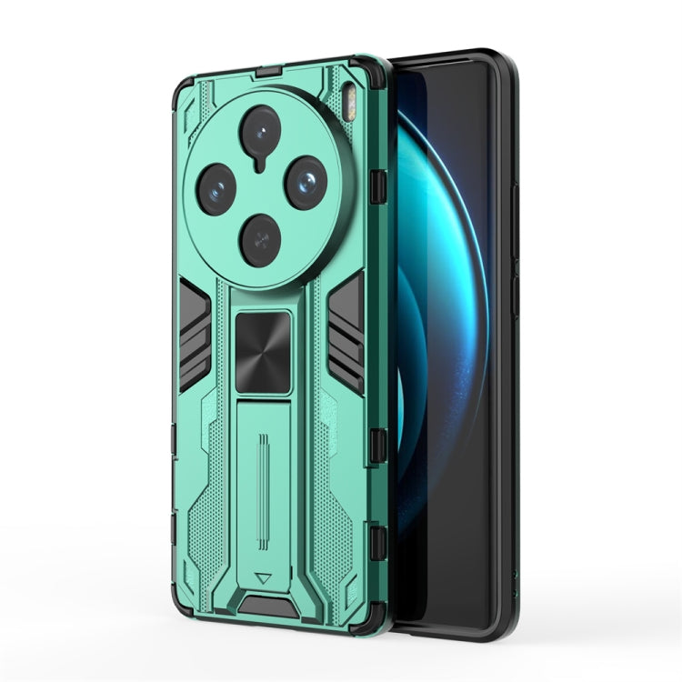 For vivo X100 Pro Supersonic Armor PC Hybrid TPU Phone Case(Green) - vivo Tempered Glass by imak | Online Shopping South Africa | PMC TechLife | Buy Now Pay Later Mobicred
