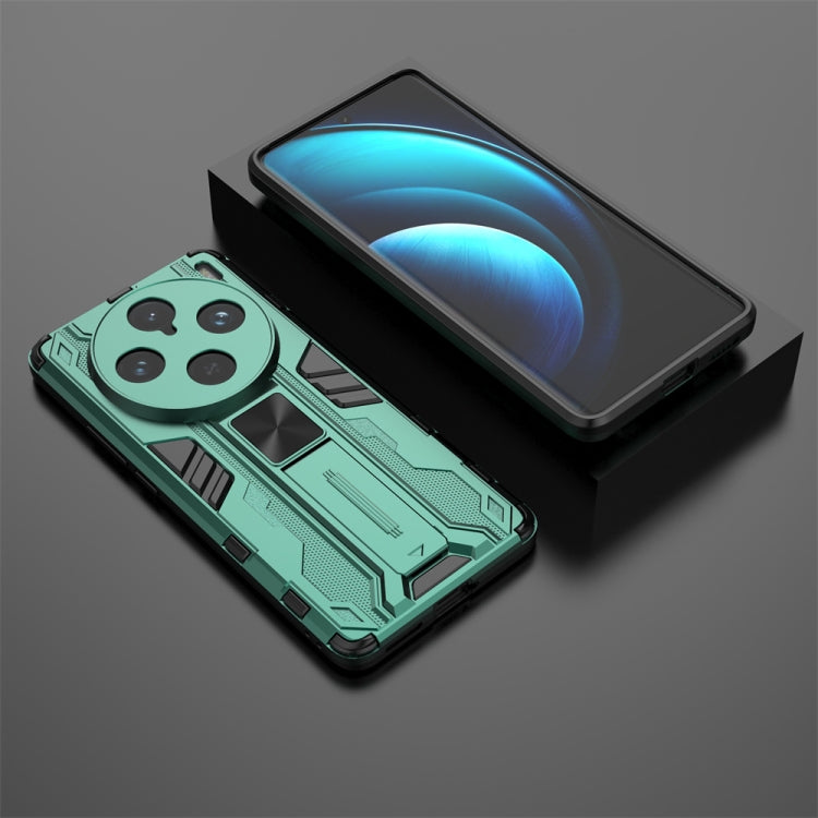 For vivo X100 Pro Supersonic Armor PC Hybrid TPU Phone Case(Green) - vivo Tempered Glass by imak | Online Shopping South Africa | PMC TechLife | Buy Now Pay Later Mobicred