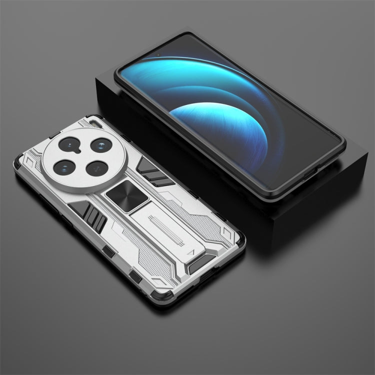 For vivo X100 Pro Supersonic Armor PC Hybrid TPU Phone Case(Silver) - vivo Tempered Glass by imak | Online Shopping South Africa | PMC TechLife | Buy Now Pay Later Mobicred
