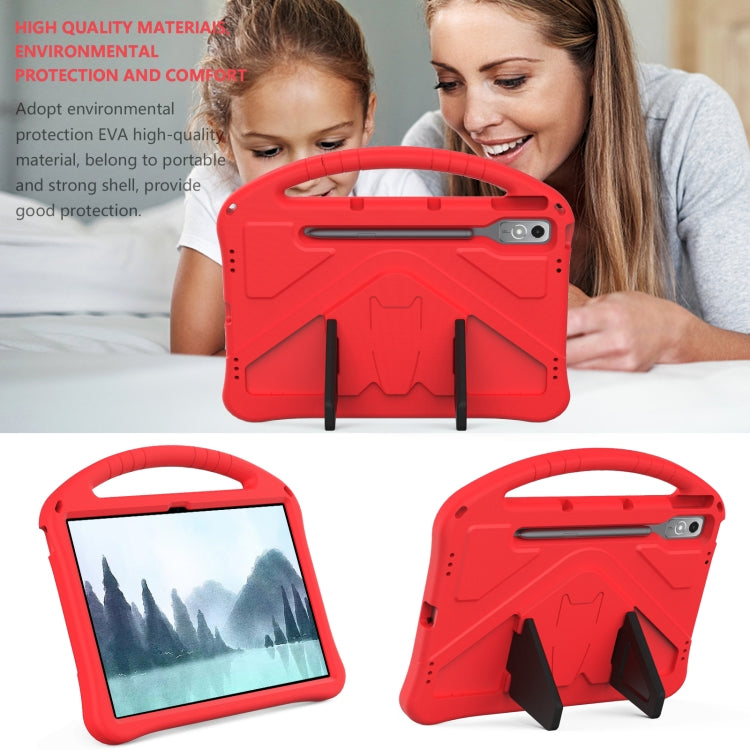 For Lenovo Tab P12 EVA Shockproof Tablet Case with Holder(Red) - Lenovo by PMC TechLife | Online Shopping South Africa | PMC TechLife | Buy Now Pay Later Mobicred