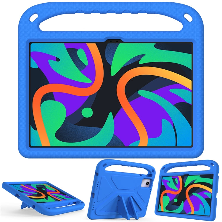 For Lenovo Tab  P12 / Xiaoxin Pad Pro 12.7 Handle EVA Shockproof Tablet Case with Holder(Blue) - Lenovo by PMC TechLife | Online Shopping South Africa | PMC TechLife | Buy Now Pay Later Mobicred