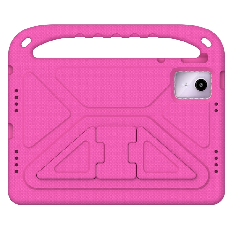 For Amazon Fire Max 11 2023 Handle EVA Shockproof Tablet Case with Holder(Rose Red) - Amazon by PMC TechLife | Online Shopping South Africa | PMC TechLife | Buy Now Pay Later Mobicred