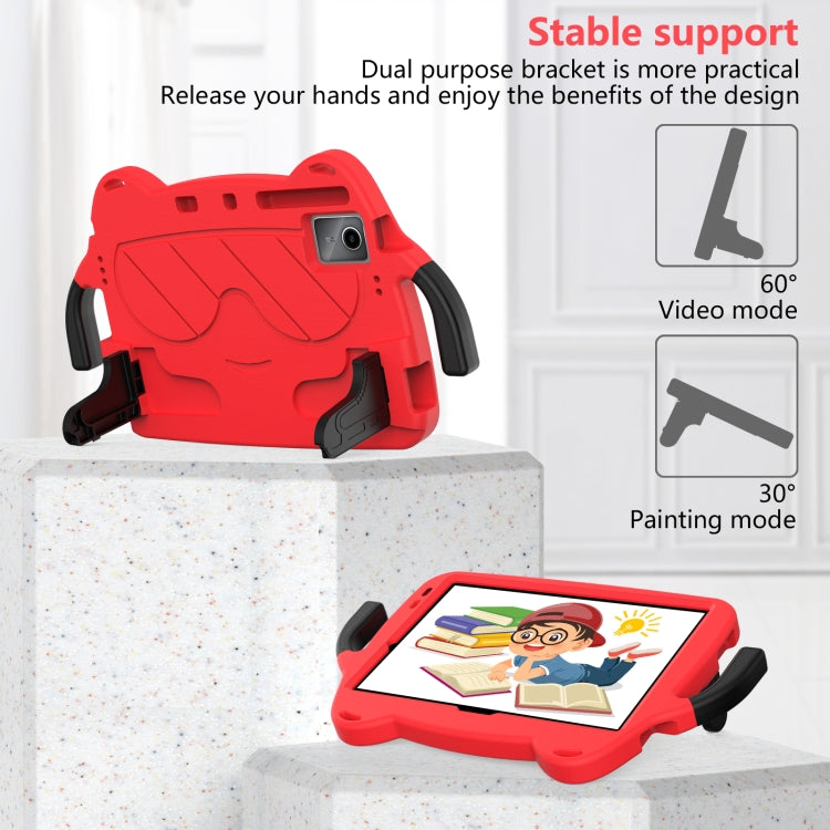 For Lenovo Xiaoxin Pad 2024/Tab M11 Ice Baby EVA Shockproof Hard PC Tablet Case(Red+Black) - Lenovo by PMC TechLife | Online Shopping South Africa | PMC TechLife | Buy Now Pay Later Mobicred