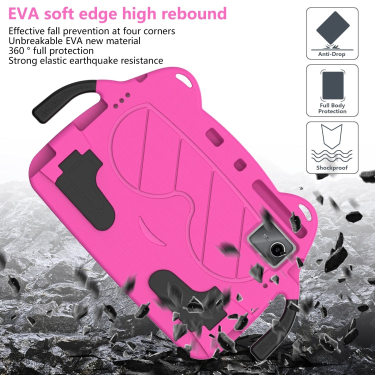 For TCL NxtPader 11 2023 Ice Baby EVA Shockproof Hard PC Tablet Case(Rose Red+Black) - Others by PMC TechLife | Online Shopping South Africa | PMC TechLife | Buy Now Pay Later Mobicred