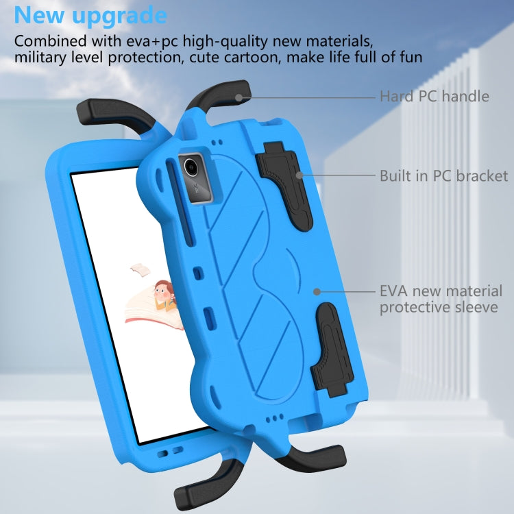 For TCL NxtPader 11 2023 Ice Baby EVA Shockproof Hard PC Tablet Case(Sky Blue+Black) - Others by PMC TechLife | Online Shopping South Africa | PMC TechLife | Buy Now Pay Later Mobicred