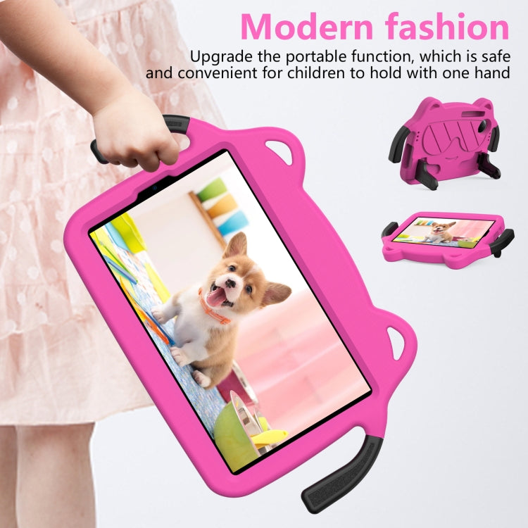 For TCL Tab 8 Gen2 2024 Ice Baby EVA Shockproof Hard PC Tablet Case(Rose Red+Black) - Others by PMC TechLife | Online Shopping South Africa | PMC TechLife | Buy Now Pay Later Mobicred