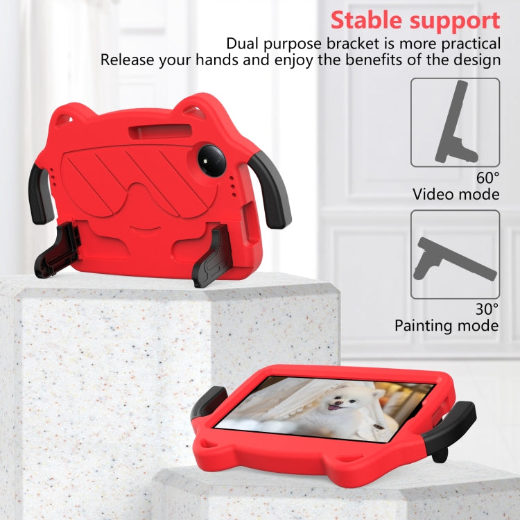 For TCL Tab 8 Gen2 2024 Ice Baby EVA Shockproof Hard PC Tablet Case(Red+Black) - Others by PMC TechLife | Online Shopping South Africa | PMC TechLife | Buy Now Pay Later Mobicred