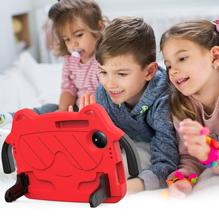 For TCL Tab 8 Gen2 2024 Ice Baby EVA Shockproof Hard PC Tablet Case(Red+Black) - Others by PMC TechLife | Online Shopping South Africa | PMC TechLife | Buy Now Pay Later Mobicred