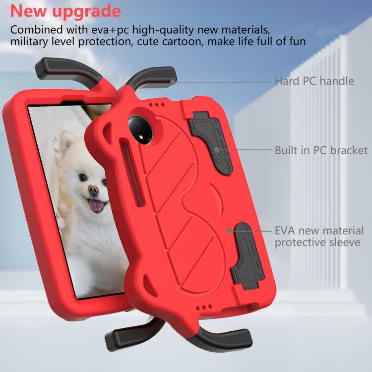 For TCL Tab 8 Gen2 2024 Ice Baby EVA Shockproof Hard PC Tablet Case(Red+Black) - Others by PMC TechLife | Online Shopping South Africa | PMC TechLife | Buy Now Pay Later Mobicred