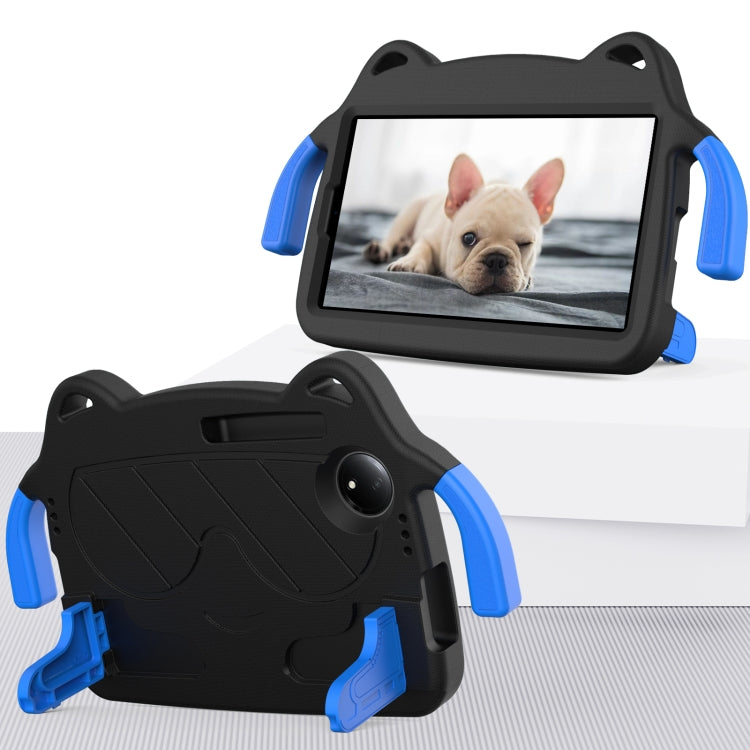 For TCL Tab 8 Gen2 2024 Ice Baby EVA Shockproof Hard PC Tablet Case(Black+Blue) - Others by PMC TechLife | Online Shopping South Africa | PMC TechLife | Buy Now Pay Later Mobicred
