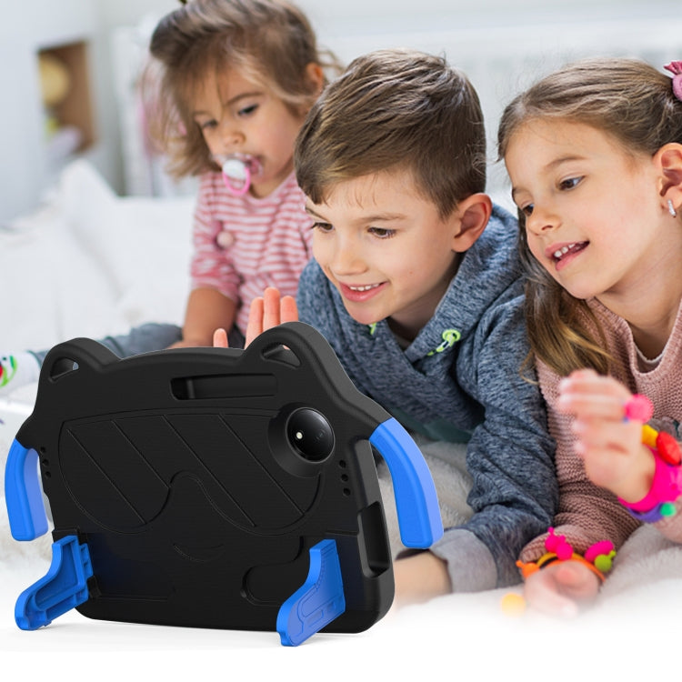 For TCL Tab 8 Gen2 2024 Ice Baby EVA Shockproof Hard PC Tablet Case(Black+Blue) - Others by PMC TechLife | Online Shopping South Africa | PMC TechLife | Buy Now Pay Later Mobicred
