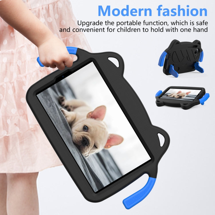 For TCL Tab 8 Gen2 2024 Ice Baby EVA Shockproof Hard PC Tablet Case(Black+Blue) - Others by PMC TechLife | Online Shopping South Africa | PMC TechLife | Buy Now Pay Later Mobicred