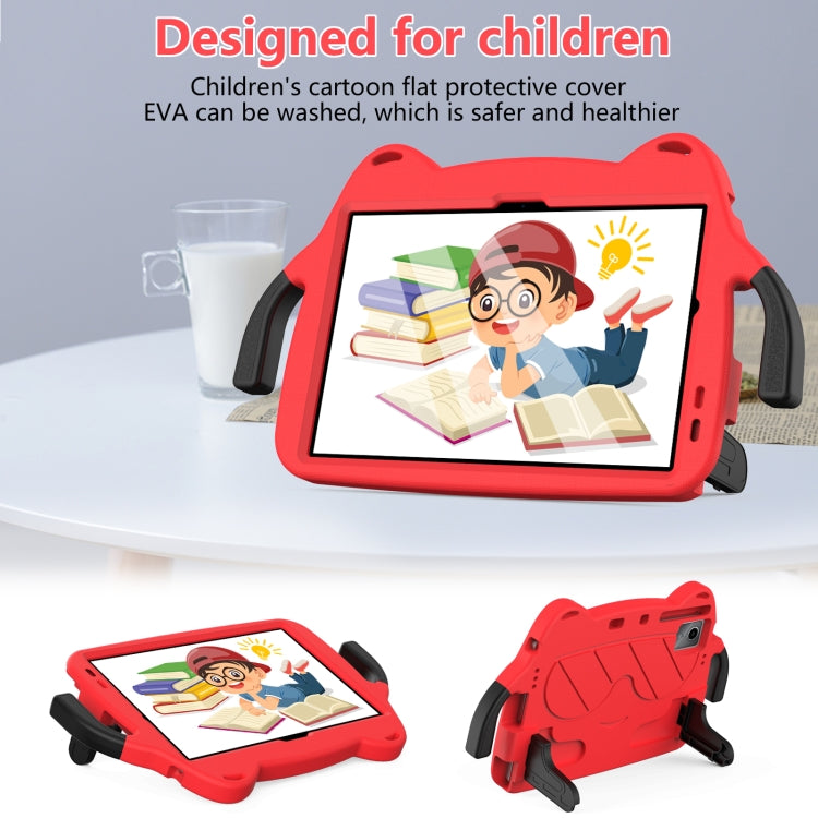 For DOOGEE T30 Pro 11 2023 Ice Baby EVA Shockproof Hard PC Tablet Case(Rose Red+Black) - Others by PMC TechLife | Online Shopping South Africa | PMC TechLife | Buy Now Pay Later Mobicred