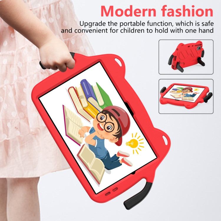 For DOOGEE T30 Pro 11 2023 Ice Baby EVA Shockproof Hard PC Tablet Case(Rose Red+Black) - Others by PMC TechLife | Online Shopping South Africa | PMC TechLife | Buy Now Pay Later Mobicred