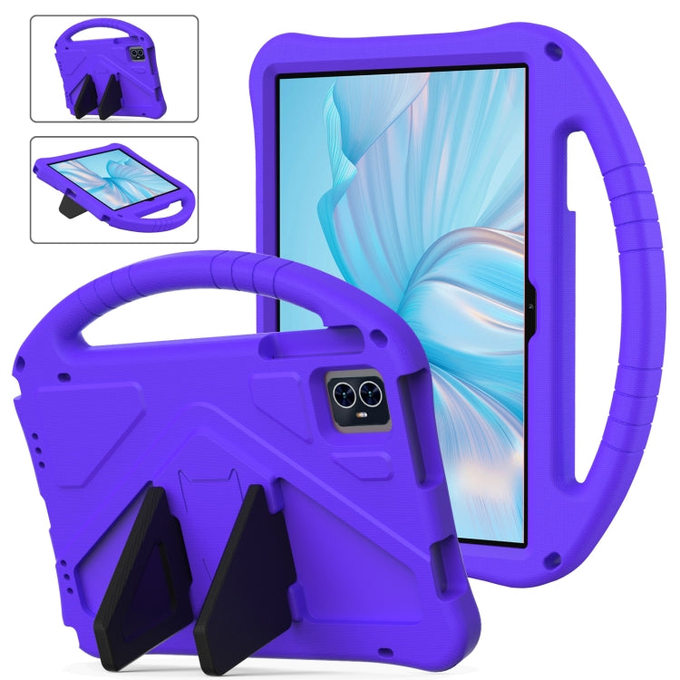 For Blackview Tab 80 10.1 2023 EVA Shockproof Tablet Case with Holder(Purple) - Others by PMC TechLife | Online Shopping South Africa | PMC TechLife