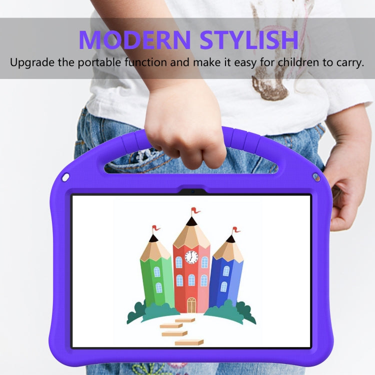 For Blackview Tab 80 10.1 2023 EVA Shockproof Tablet Case with Holder(Purple) - Others by PMC TechLife | Online Shopping South Africa | PMC TechLife
