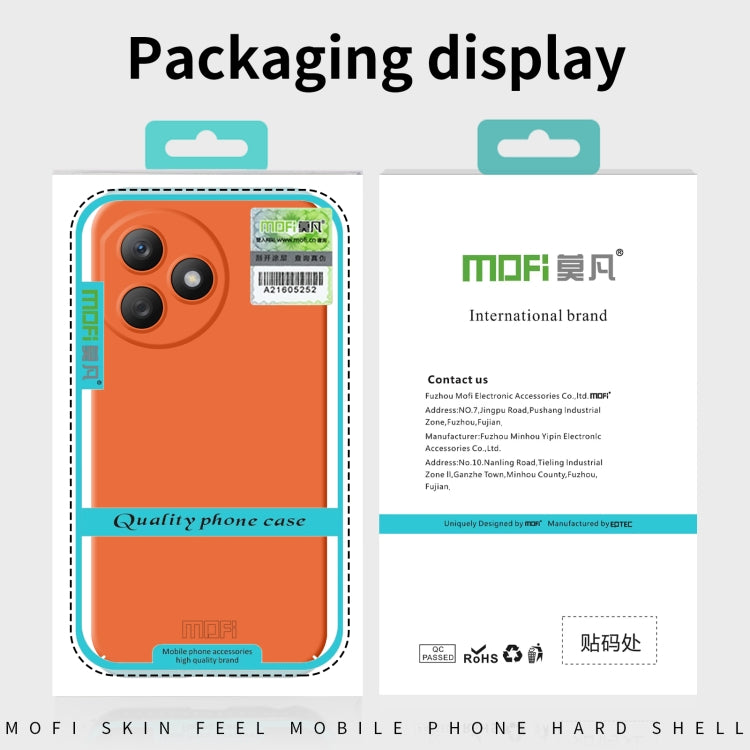 For Honor Magic6 Pro MOFI Qin Series Skin Feel All-inclusive PC Phone Case(Gray) - Honor Cases by MOFI | Online Shopping South Africa | PMC TechLife | Buy Now Pay Later Mobicred