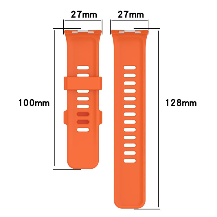 For Redmi Watch 4 Solid Color Silicone Sports Watch Band(Red) - free shipping - PMC TechLife - Order now!