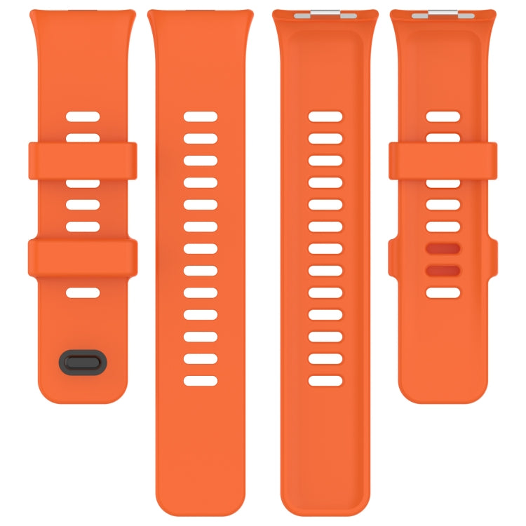 For Redmi Watch 4 Solid Color Silicone Sports Watch Band(Black) - Watch Bands by PMC TechLife | Online Shopping South Africa | PMC TechLife