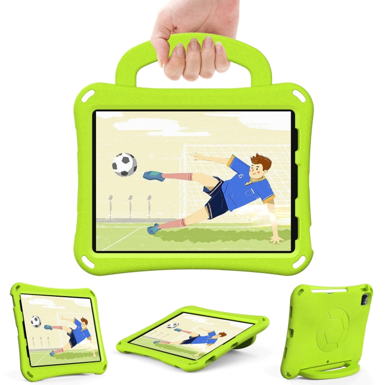 For iPad Pro 11 2024 Handle Football Shaped EVA Shockproof Tablet Case(Grass Green) - iPad Pro 11 2024 Cases by PMC TechLife | Online Shopping South Africa | PMC TechLife | Buy Now Pay Later Mobicred