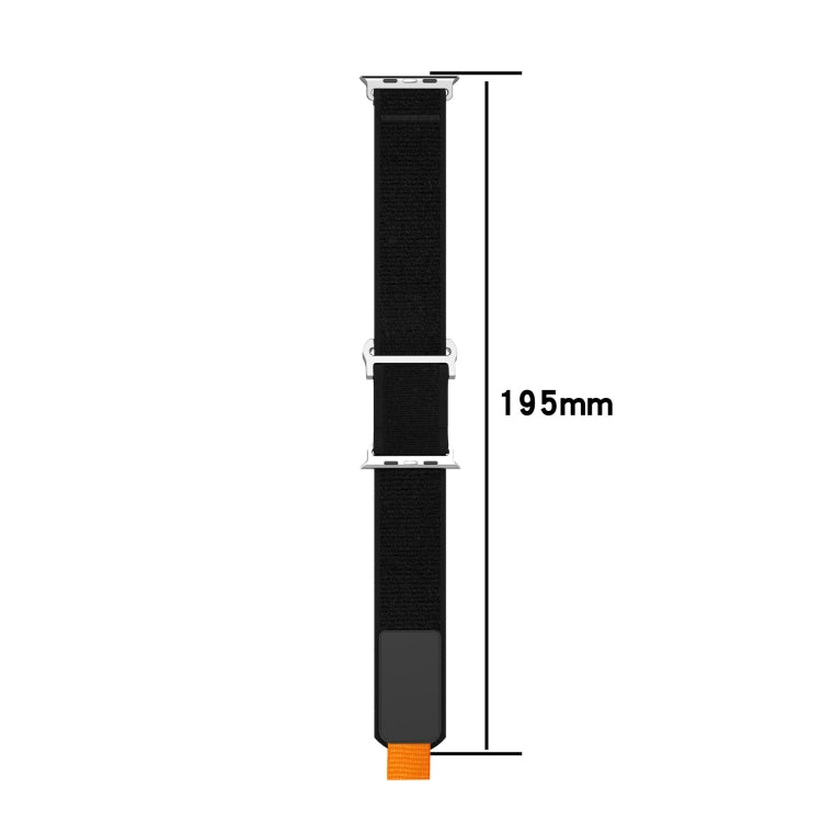 For Apple Watch SE 2023 40mm Double Hook and Loop Faster Nylon Watch Band(Blue+Grey) - free shipping - PMC TechLife - Order now!