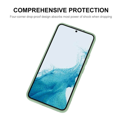 For Samsung Galaxy S24 5G ENKAY Liquid Silicone Soft Shockproof Phone Case(Dark Green) - Galaxy S24 5G Cases by ENKAY | Online Shopping South Africa | PMC Jewellery | Buy Now Pay Later Mobicred