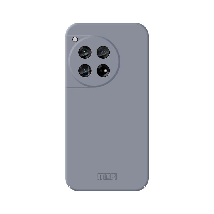 For OnePlus 12 MOFI Qin Series Skin Feel All-inclusive PC Phone Case(Gray) - OnePlus Cases by MOFI | Online Shopping South Africa | PMC TechLife | Buy Now Pay Later Mobicred
