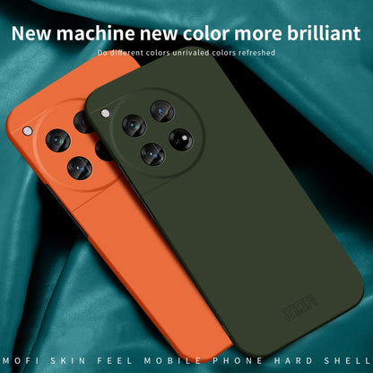 For OnePlus 12 MOFI Qin Series Skin Feel All-inclusive PC Phone Case(Green) - OnePlus Cases by MOFI | Online Shopping South Africa | PMC Jewellery