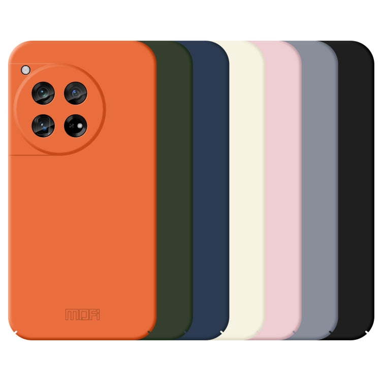For OnePlus 12 MOFI Qin Series Skin Feel All-inclusive PC Phone Case(Orange) - free shipping - PMC TechLife - Order now!