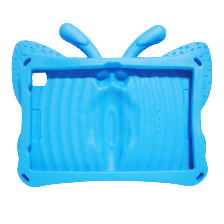 For Honor Pad X8 / X6 /7 Butterfly Bracket Kids EVA Shockproof Tablet Case(Blue) - Huawei by PMC TechLife | Online Shopping South Africa | PMC TechLife | Buy Now Pay Later Mobicred
