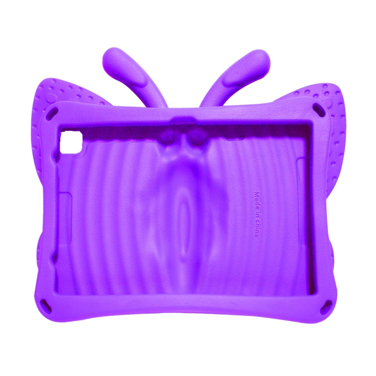 For Honor Pad X8 / X6 /7 Butterfly Bracket Kids EVA Shockproof Tablet Case(Purple) - free shipping - PMC TechLife - Order now!