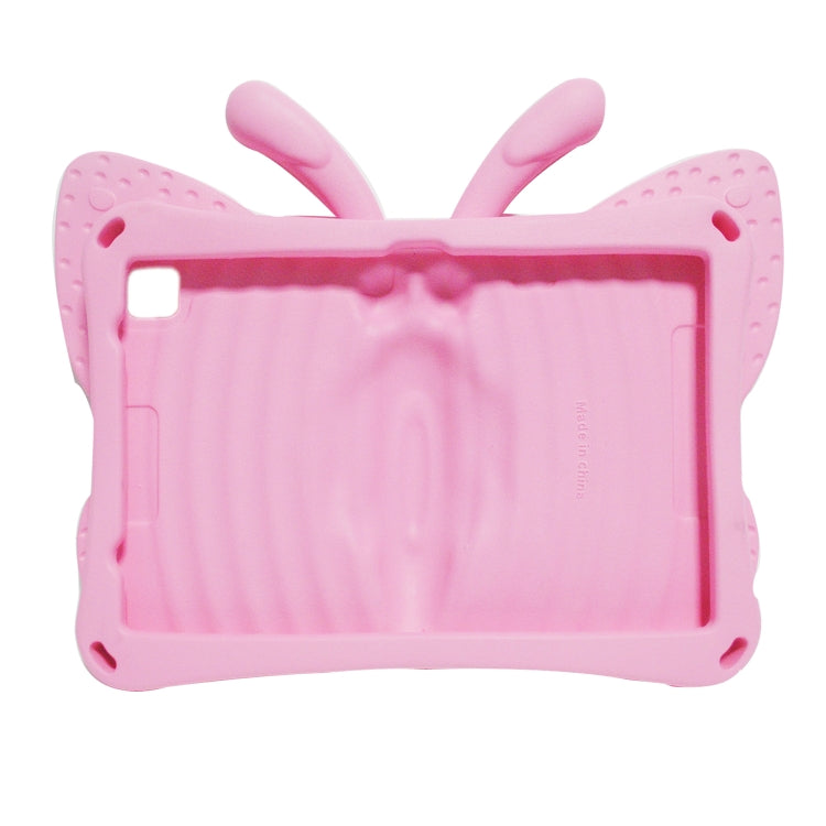 For Honor Pad X8 / X6 /7 Butterfly Bracket Kids EVA Shockproof Tablet Case(Pink) - Huawei by PMC TechLife | Online Shopping South Africa | PMC TechLife | Buy Now Pay Later Mobicred