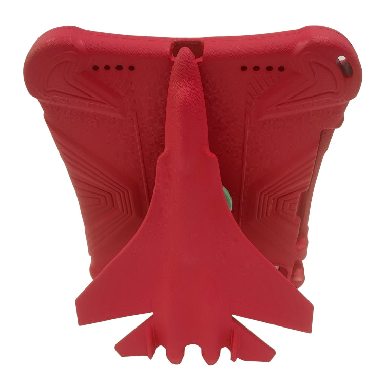 For iPad Air 11 2025 / 2024 360 Rotation Aircraft Holder EVA Shockproof Tablet Case(Red) - iPad Air 11 2025 / 2024 Cases by PMC TechLife | Online Shopping South Africa | PMC TechLife | Buy Now Pay Later Mobicred