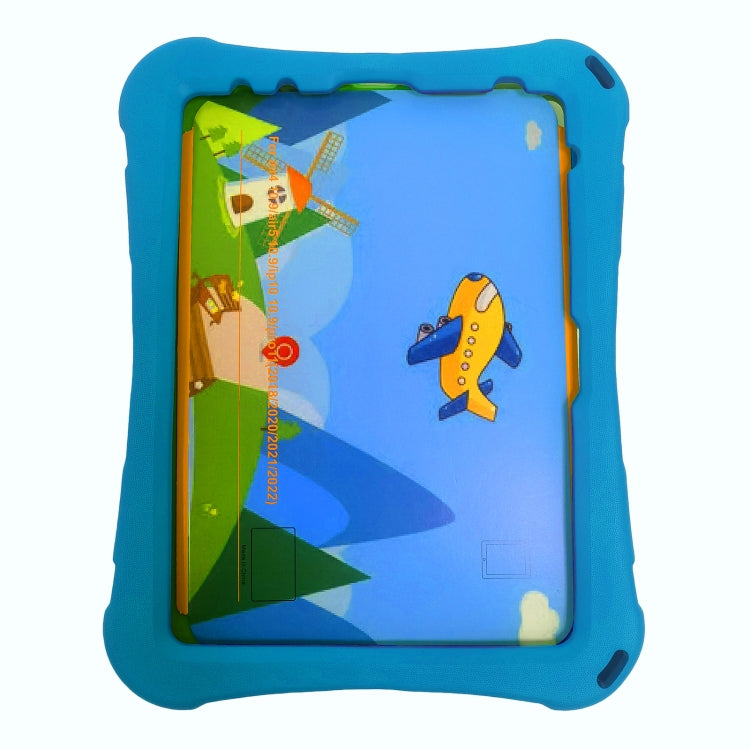For iPad Pro 11 2024 360 Rotation Aircraft Holder EVA Shockproof Tablet Case(Blue) - iPad Pro 11 2024 Cases by PMC TechLife | Online Shopping South Africa | PMC TechLife | Buy Now Pay Later Mobicred
