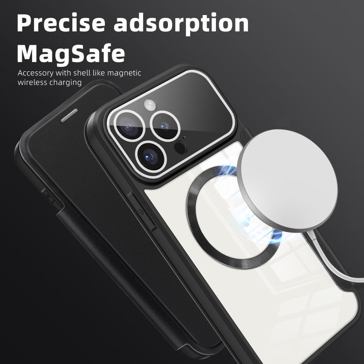 For iPhone 15 Colored Shield MagSafe Magnetic RFID Anti-theft Leather Phone Case(Blue) - iPhone 15 Cases by PMC TechLife | Online Shopping South Africa | PMC TechLife | Buy Now Pay Later Mobicred