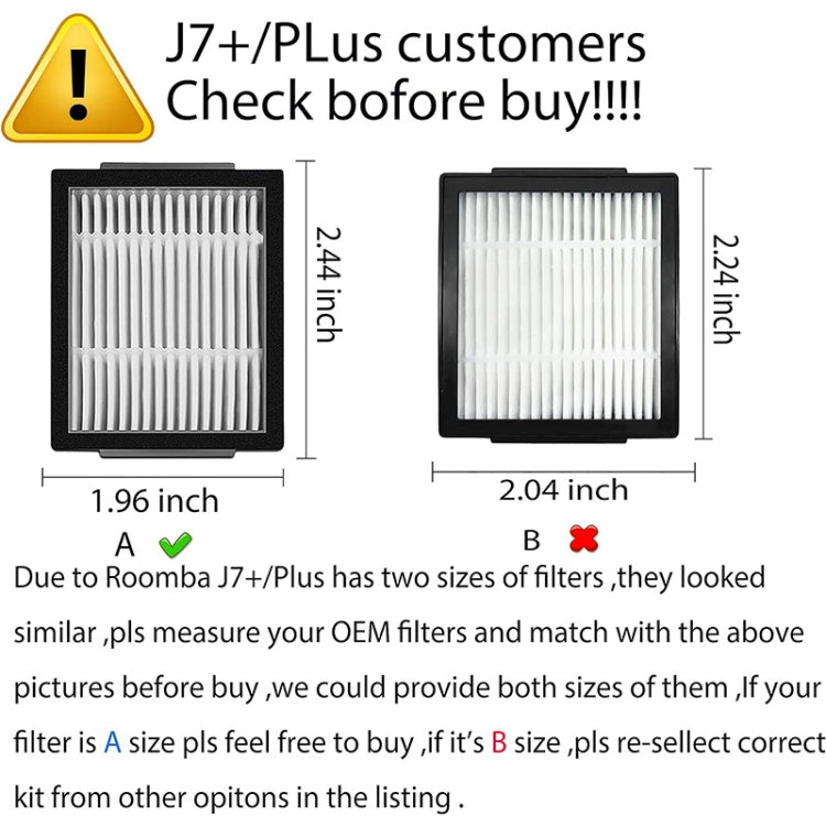 JUNSUNMAY 6pcs Clean Filter Replacement for iRobot Roomba E6 / E7 - free shipping - PMC TechLife - Order now!