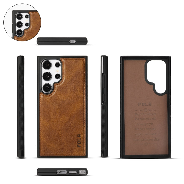 For Samsung Galaxy S24+ 5G Crossbody Multi-functional Zipper Wallet Leather Phone Case(Brown) - Galaxy S24+ 5G Cases by PMC Jewellery | Online Shopping South Africa | PMC Jewellery | Buy Now Pay Later Mobicred