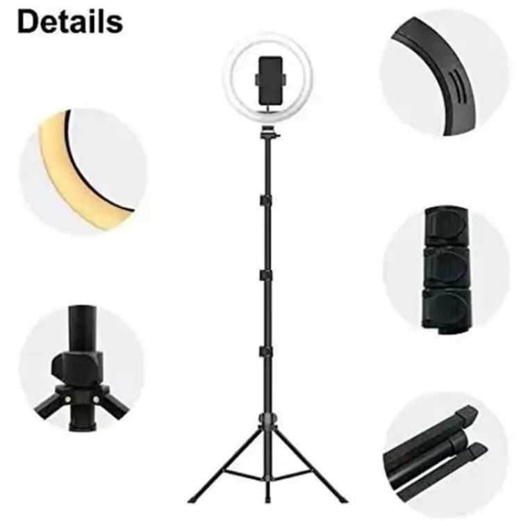 JMARY FM-536A 10 inch Ring Live Fill Light Streaming Stand Beauty Light Set - free shipping - PMC TechLife - Order now!