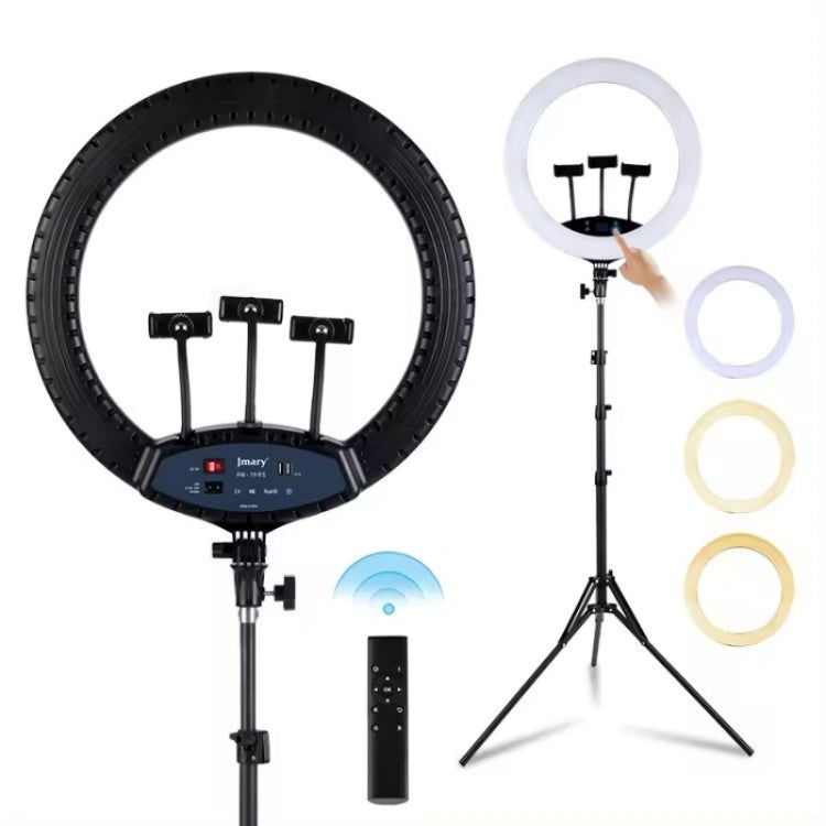 JMARY FM-19RS Photography LED Ring Fill Light 19-inch Touch Control Beauty Light(EU Plug) - free shipping - PMC TechLife - Order now!