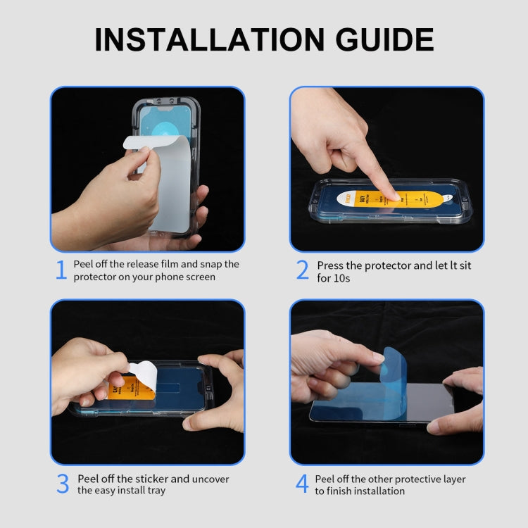 For OnePlus 12 ENKAY Easy Install Hot Bending Side Glue Tempered Glass Film - OnePlus Tempered Glass by ENKAY | Online Shopping South Africa | PMC TechLife | Buy Now Pay Later Mobicred